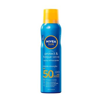 Protetor Solar Spray Protect & Dry Touch FPS50 Nivea, 200ml