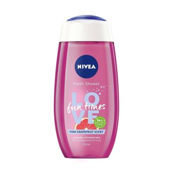 Gel De Banho Love Fun Times Nivea, 250ml