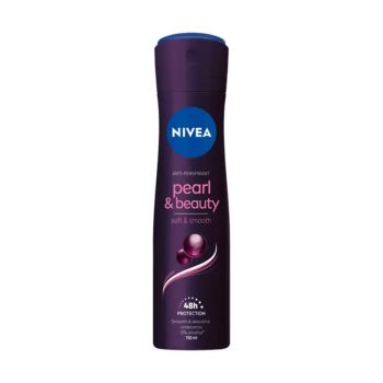 Desodorizante Aerossol Nivea Pearl & Beauty Fragrância Suave, 150ml