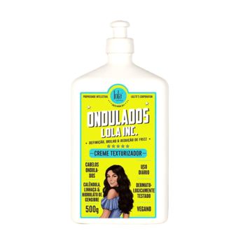 Creme Texturizador Ondulados Lola Cosmetics, 500g