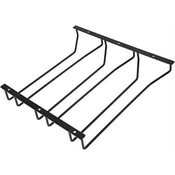 Suporte Para Copos de Vinho Cromado, 3 Linhas