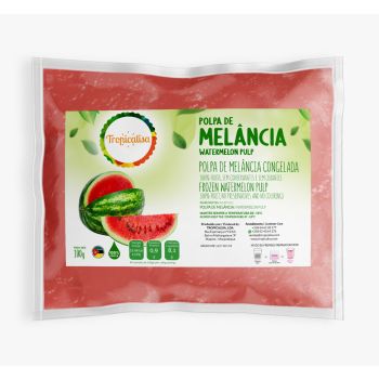 Polpa Congelada de Melancia, 10 x 100 g