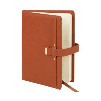 Agenda A4 Capa Sintética, Caramelo