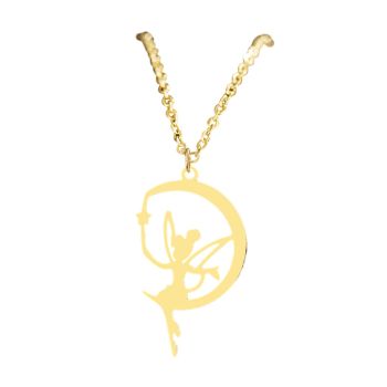 Colar Feminino Inox Dourado 20354
