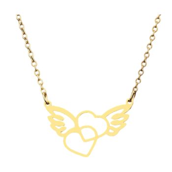 Colar Feminino Inox Dourado 20373