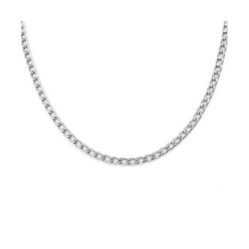 Colar Masculino Inox Silver 21867