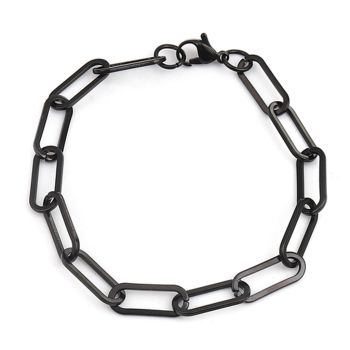 Mascote Masculino Inox Preto 30301