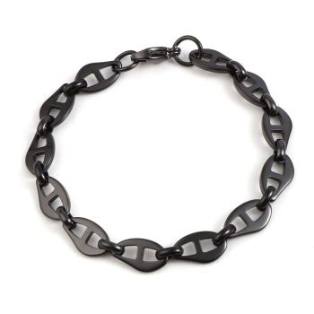 Mascote Masculino Inox Preto 30303