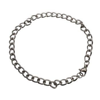 Mascote Masculino Inox Silver 30392