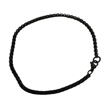 Mascote Masculino Inox Preto 30422