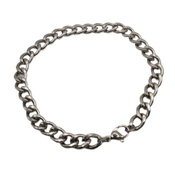 Mascote Masculino Inox Silver 30430