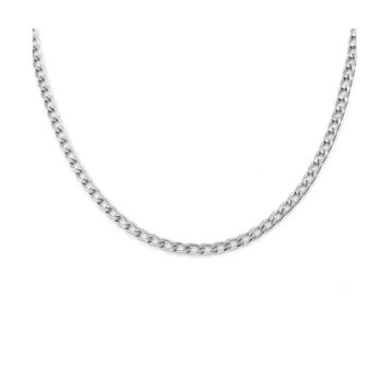 Colar Masculino Inox Silver 59212