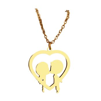 Colar Feminino Inox Dourado 20480