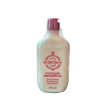 Máscara Reconstrutora Reconstrução Maravilhosa By Gold Spell Co, 250ml