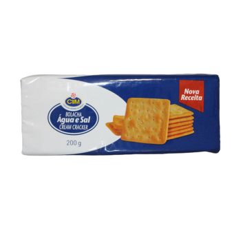 Bolacha Água e Sal CIM, 200 g