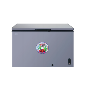 Congelador SPJ 390L Chest Freezer CFSVT-495C033, Cinzento