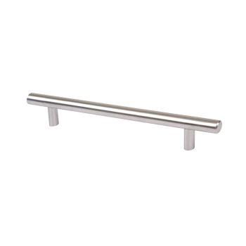 Puxador para Móveis Bar Handle Inox, 128mm