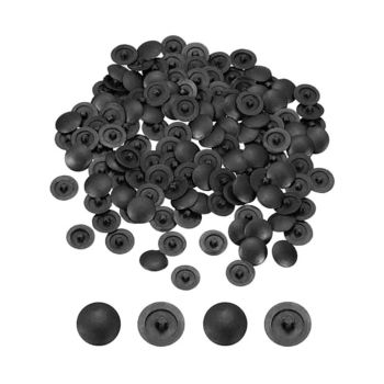 Tampa para Parafuso Plástica, Preto