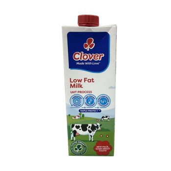 Leite Meio Gordo Clover, 1 L