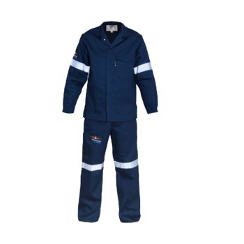 Uniforme de Proteção Individual Acid Flame, Azul Escuro