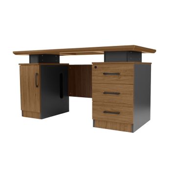 Mesa de Escritório TC-5814, Castanho