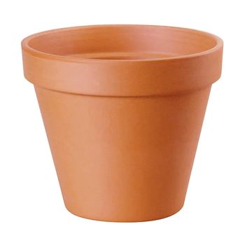 Vaso Terracota Redondo, 12 cm