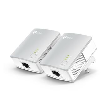 Adaptador Powerline TP-Link AV600 Starter Kit, Branco