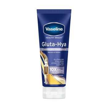 Loção Serum Noturna Radiance Healthy Bright Gluta‑Hya Vaseline, 200ml