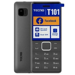 Bombinha Tecno T101 Dual SIM, Preto