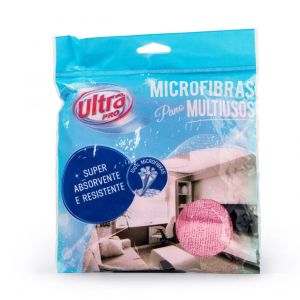 Pano Multiusos Microfibras Ultra Pro, 1 Unidade