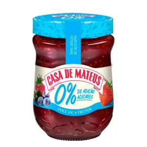 Compota de 4 Frutos Sem Adição de Açúcares, 230g