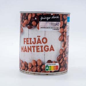 Feijão Manteiga Pingo Doce, 820 g