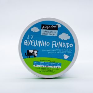 Queijo Fundido Pingo Doce 8 Triângulos, 140g