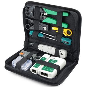 Kit de Ferramentas de Rede Profissional para Reparo de Cabos de Rede