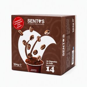 Cápsulas de Café Sento, 16 unidades 