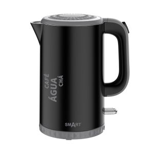 Chaleira Eléctrica SMART Com Base 1.7 L 360º 2200W Preto, Toque Fresco