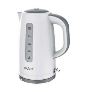 Chaleira Eléctrica SMART Com Base 3L 360º 2200W Branco, Jumbo