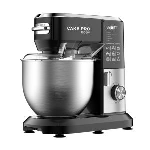 Batedeira SMART 10 Velocidades 1500W e Com Bacia Inox 6.5L Cake Pro