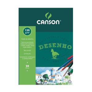 Bloco de Desenho Canson 120 g, Tamanhos Variados