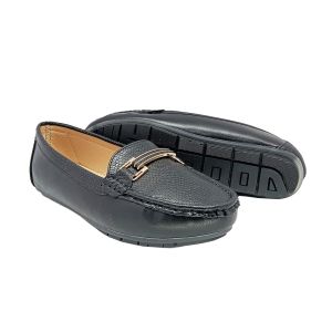 Sapatos Mocassin Feminino AIIZ 1221-21, Preto