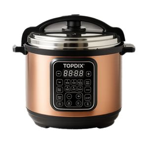 Panela de Pressão Elétrica TOPDix Inox, 8L
