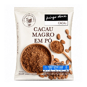 Cacau Magro em Pó Pingo Doce, 125 g