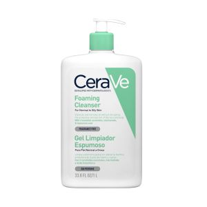 Gel de Limpeza Espumante CeraVe para Pele Normal a Oleosa Sem Fragrância, 473ml