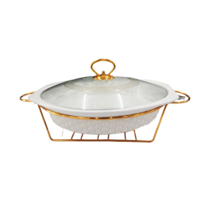 Banho Maria de Vidro Casserole 3.7L