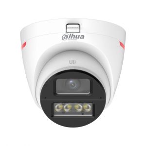 Câmera Analógica 2MP Dahua Colorido Microfone Embutido Interior HDCVI, branco
