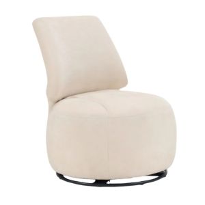 Cadeira Giratória Moderna Stevie Bouclé DSM-IZB9601, Cores Variadas