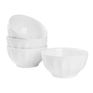 Conjunto de Saladeira e Pratos Fundos Micasa, 7 Pcs