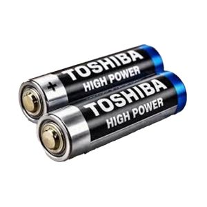 Pilha Alcalina Toshiba High Power AA, 2 Unidades