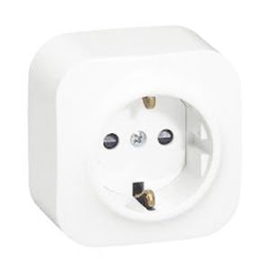 Tomada Exterior Legrand, Branco