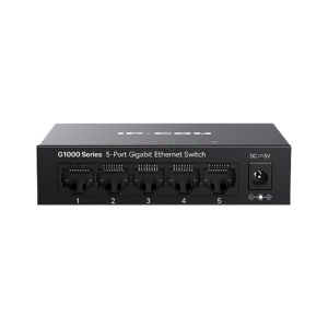 Switch de Mesa IP-COM Gigabit de 5 Portas, Preto